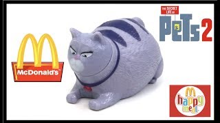 The Secret Life of Pets 2 Movie 2019 McDonalds Happy Meal Toys CHLOE review unboxing [upl. by Sabah]