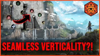 How to make Vertical Scenes Seamless in Foundry VTT with Multilevel Tokens 2021 Module Tutorial [upl. by Klemens]