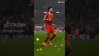 Luis Diaz scores first Liverpool hattrick youtube viral capcut [upl. by Atsugua420]