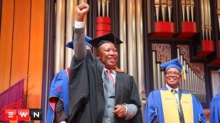 Julius Malema graduates from Unisa [upl. by Oicapot]