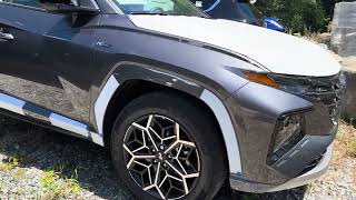 Titan Gray 2024 Hyundai Tucson NLine Hybrid AWD [upl. by Christopher204]