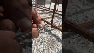 Steel band constrcution civilengineering civil buildingviralvideo short youtubeshortsvideo [upl. by Enisamoht]