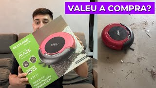 ROBÔ Aspirador MULTILASER Valeu a pena Review sem cortes [upl. by Akinot906]