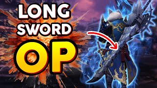 The Most FUN Weapon UPDATED Long Sword Guide  Monster Hunter World 2024 [upl. by Ivzt]