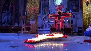 The Beatitudes sung at Clonard Monastery [upl. by Merrick408]