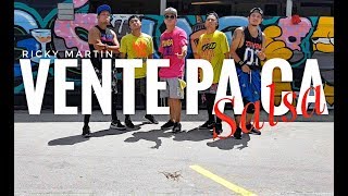 VENTE PA CA Salsa Version by Ricky Martin  Zumba  Salsa  Kramer Pastrana [upl. by Maureene]