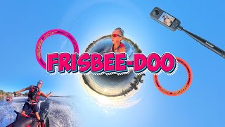 Insta360 X4 Epic SeaDoo Game called FRISBEEDOO [upl. by Ordnassela]