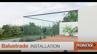 Glass Balustrade Installation [upl. by Lindholm]