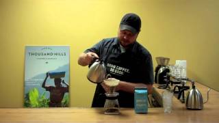 How to Brew Iced Coffee with a Hario V60 [upl. by Svensen555]