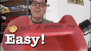 How to mix 2 stroke boat gas for your outboard [upl. by Akinehs]