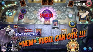 NEW YUBEL ALSO CAN DO OTK COMBO YOU KNOW YuGiOh Master Duel [upl. by Jaala730]