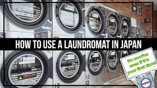 【English Ver】How to Use a Coin Laundry in Japan A Beginner’s Guide laundry ホームドライ キリン堂北落合店 [upl. by Sumetra]