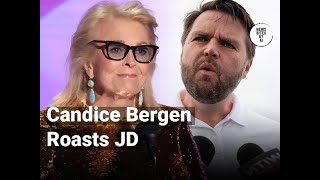 Candice Bergen Calls Out JD Vance at Emmys [upl. by Wolfort330]