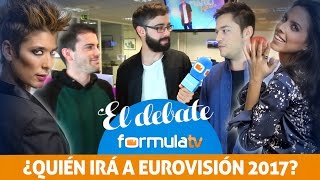 Objetivo Eurovisión ¿Qué candidato debería representar a España en Eurovisión 2017 [upl. by Eelsha141]