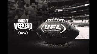 United Football League UFL Returns March 28 Friday Night Games [upl. by Merriam162]