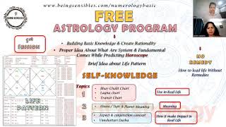 1ST SESSION OF FREE ASTROLOGY PROGRAM [upl. by Lewap768]