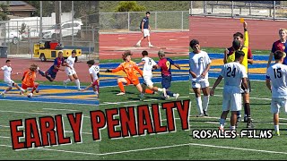 Huge Goalkeeper Saves  Chula Vista FC vs Barca Academy MLS NEXT [upl. by Buroker]