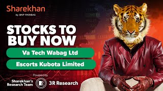 Stocks To Buy Now  Va Tech Wabag Ltd and Escorts Kubota Ltd 25th Nov 2024 [upl. by Healion929]