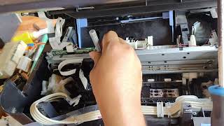 Epson L5190 Printer Head Replacement [upl. by Savina]