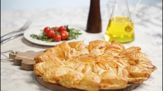 RECETTE  TARTE SOLEIL ☀️ AU SAUMON 🐟 [upl. by Retepnhoj]