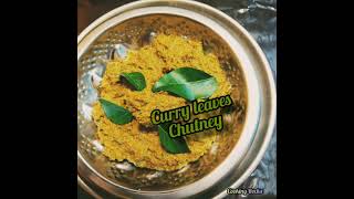 Curry leaves chutneyKaruvepillaiKaribevu chutney [upl. by Anderer446]