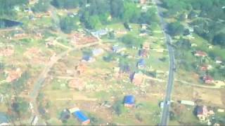 Aerial view of Sanford NC tornado damage [upl. by El497]