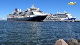 Cruise Ships quotQueen Elizabethquot quotRegal Princessquot and quotBalmoralquot Having a Royal Blast•July 21 2017 [upl. by Lorelei15]