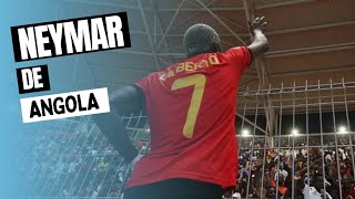 Conheça o Gibelé  O jogador mais popular de Angola  Angola vs Níger ⚽ [upl. by Izzy]