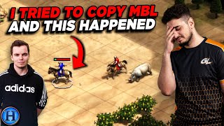 Can I Play Exactly Like MBL  AoE2 [upl. by Nnylaj]