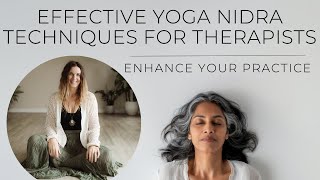 Effective Yoga Nidra Techniques for Therapists Enhance Your Practice [upl. by Leonelle]