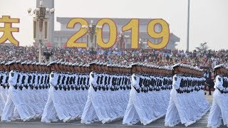 China marks the 70th anniversary of its founding with military parade  watch live [upl. by Acinomaj434]