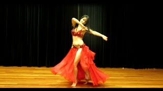 Coreografia Iniciante Dança do Ventre 5 a 9 meses de aulas رقص شرقي للمبتدئين [upl. by Yrogerg]