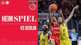 Heimsieg Bamberg Baskets bezwingen ALBA [upl. by Nnylrefinnej]