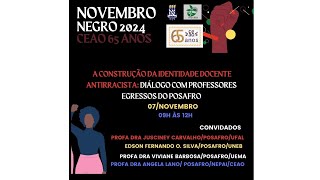 A Construção da Identidade Antirracista Docente Diálogos com Professores Egressos do POSAFROUFBA [upl. by Atcliffe740]