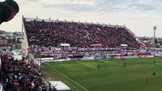 Hinchada Chacarita con el partido ya terminado [upl. by Eisenstark]