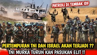 KESABARAN TNI HABIS  TURUN KAN PASUKAN TERLATIH UNTUK HADAPI ISRAEL DI PERBATASAN [upl. by Lynnworth157]