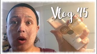 ⚛Vlog au naturel 45  miel argile et cheveux ⚛ [upl. by Berlin]