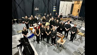 White Feather by John Psathas  Kent State Percussion Ensemble [upl. by Ilysa]