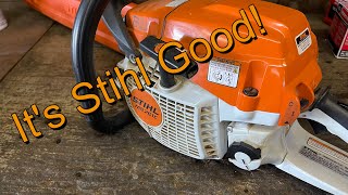 Stihl MS261  One Year Review [upl. by Syst382]