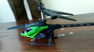 UNBOXING HELICOPTER RC 35ch  Cara main Helikopter Mini dengan remote Control [upl. by Hoseia340]