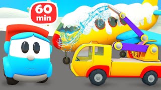 Car cartoons full episodes amp Street vehicles cartoon for kids Leo the Truck amp cars for kids [upl. by Etnaihc]