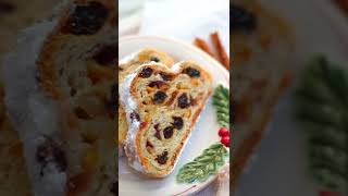 Enjoy the Best Fruit Bread for Christmas 🎄stollen christmasbreakfast christmas breadrecipe [upl. by Nenerb]