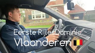 EERSTE RIJLES DOMINIC UIT VLAANDEREN [upl. by Magill]