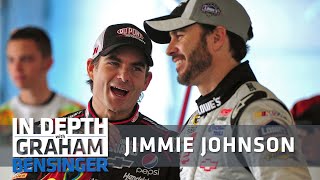 Jimmie Johnson remembers partying with a newlysingle Jeff Gordon [upl. by Attekal]