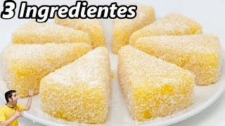 POSTRE con 3 INGREDIENTES SIN HORNO en 5 MINUTOS 😍🍊🍰 y muy FÁCIL y BARATO ¡te SORPRENDERÁ 😍🍊🍰 643 [upl. by Chadburn]