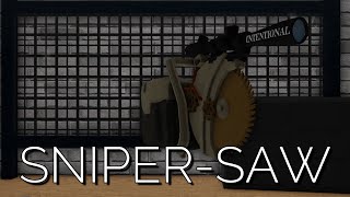 Introducing the SNIPERSAW in Notoriety ROBLOX [upl. by Schriever]