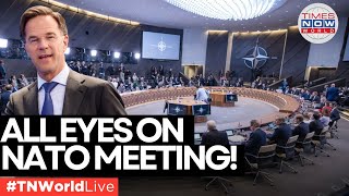 LIVE  NATO Ministers Gather in Brussels Major Decisions Ahead  Times Now World [upl. by Asia]