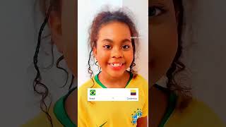 Brasil 1 x 1 Colômbia copa America 2024✨LOHANA KATLIN✨😅 brasil copaamerica colombia [upl. by Inahet]