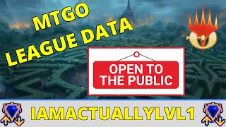 MTGO LEAGUE DATA IS NOW PUBLIC [upl. by Tobye949]