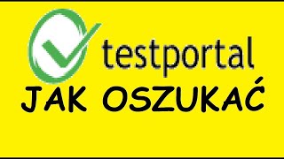 Program który blokuje informacje na teście do pani dziła tylko na TestPortal [upl. by Anaele]